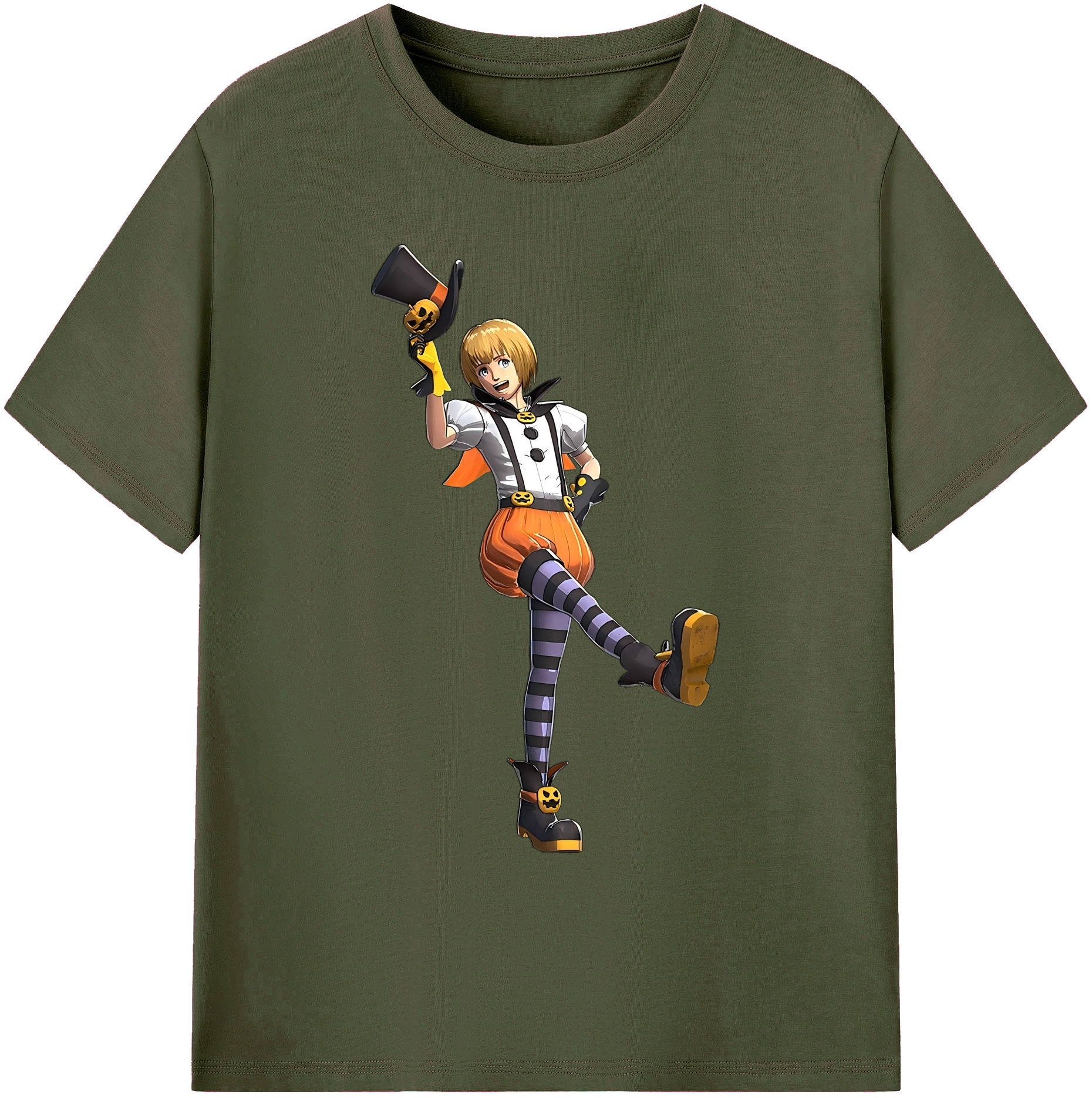 （画像用） 進撃の巨人 アルミン·アルレルト Attack on Titan Armin Arlert 綿100％ メンズ半袖Tシャツ｜肌触りやわらか＆通気性